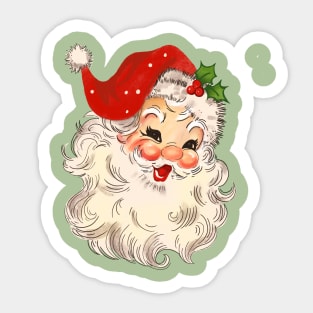 Vintage Santa No. 3 Sticker